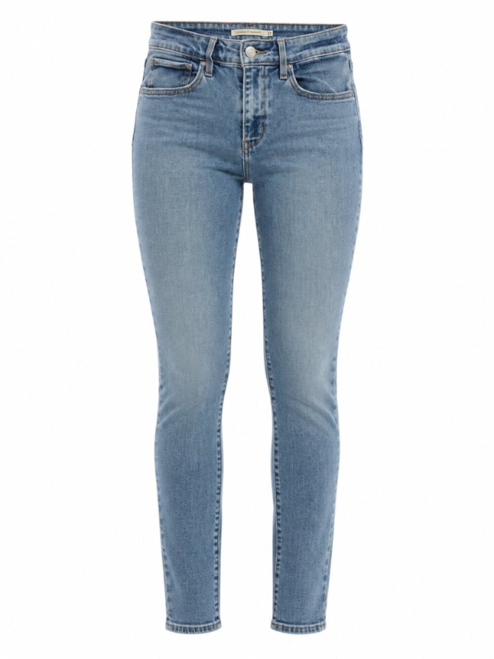 💖 2/40 Levi’s 721 High Rise Skinny Jeans Light Wash Size 27